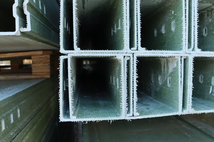 FRP square tube